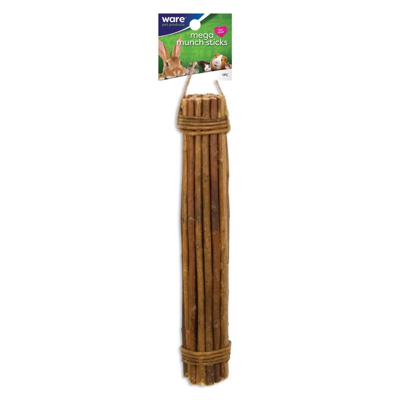 Ware Manufacturing Natural Willow Mega Munch Sticks Small Pet Chew Treat - Image 5